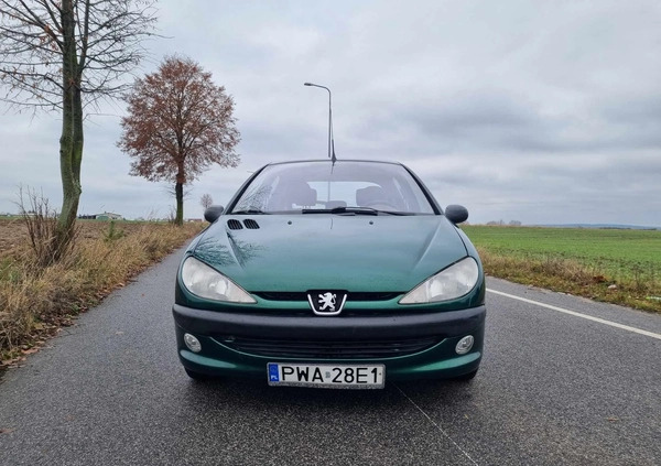 Peugeot 206 cena 5999 przebieg: 195369, rok produkcji 2002 z Prochowice małe 137